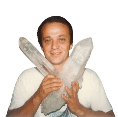 Gerard Podeur pointe de crista de roche