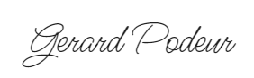 Signature Gerard Podeur