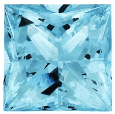 Pierre précieuse Topaze Bleue