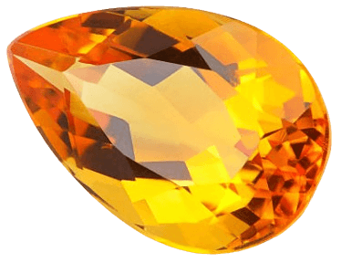 Pierre précieuse Topaze Impériale